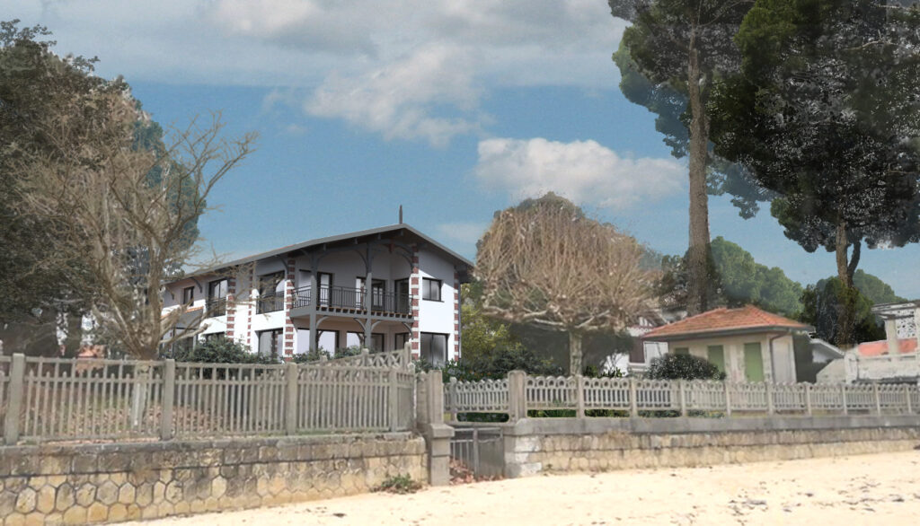 Maisons neuves insertion plage houdayer