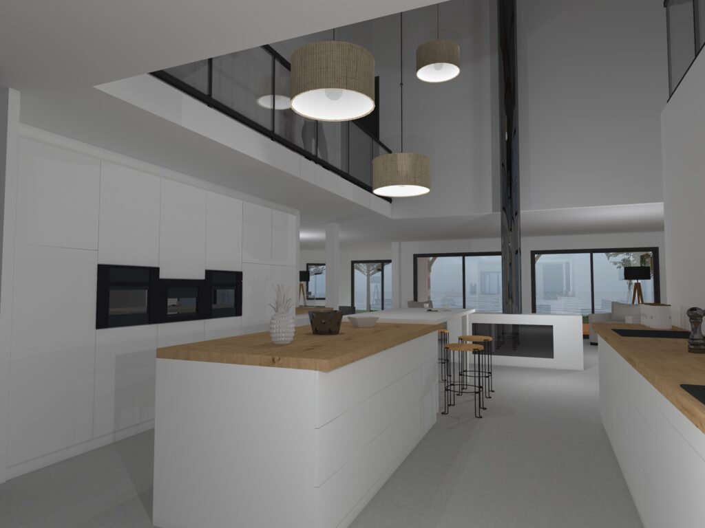 Maisons neuves rendu inte rieur houdayer,2